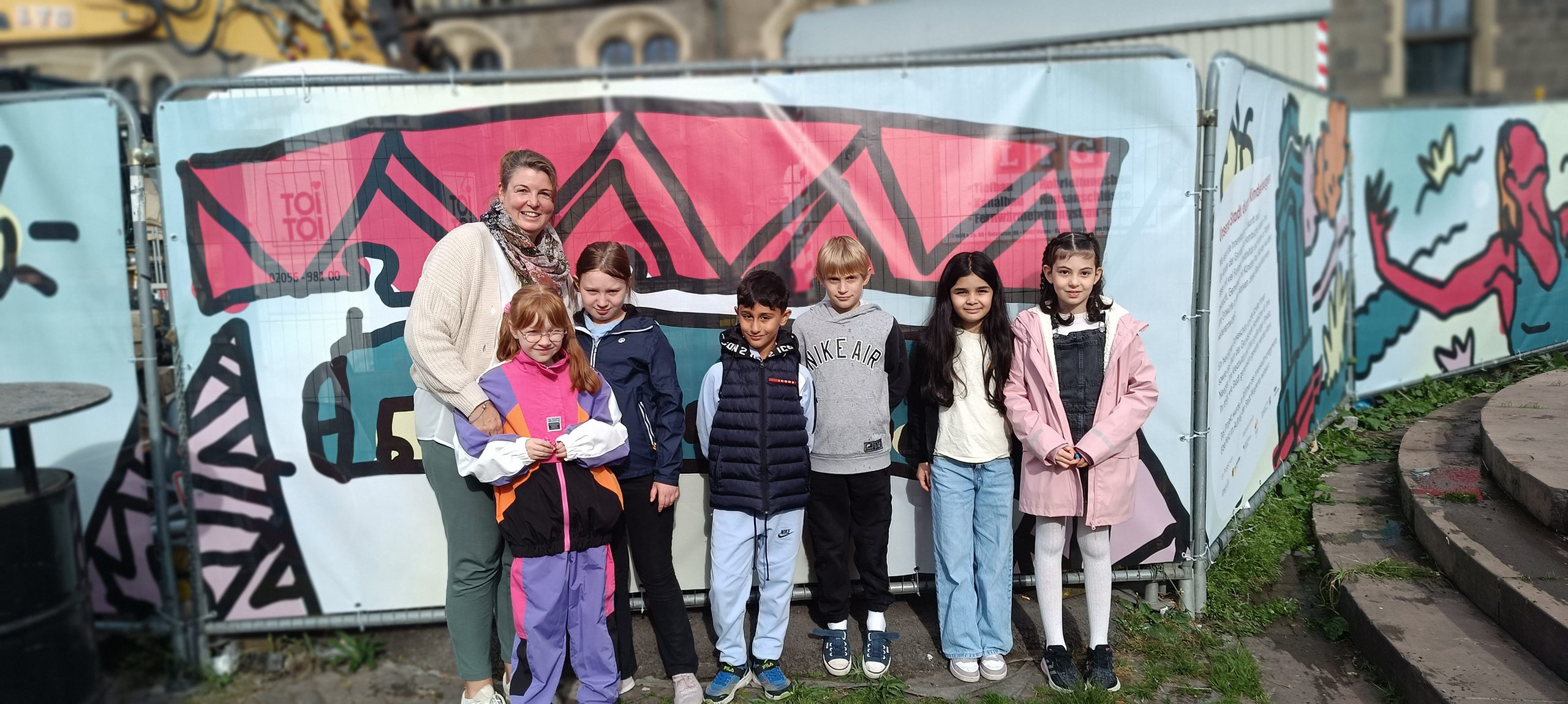 Wir bringen Farbe an den Neumarkt